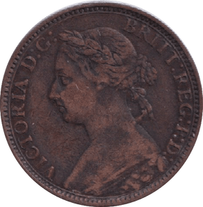 1893 FARTHING ( FINE ) - FARTHING - Cambridgeshire Coins