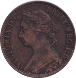 1893 FARTHING ( FINE ) - FARTHING - Cambridgeshire Coins