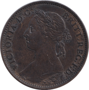 1893 FARTHING ( VF ) - FARTHING - Cambridgeshire Coins