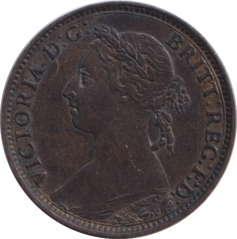 1893 FARTHING ( VF ) - FARTHING - Cambridgeshire Coins