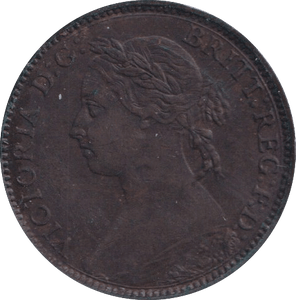 1893 FARTHING ( VF ) - Farthing - Cambridgeshire Coins