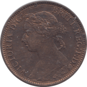 1893 FARTHING ( VF ) - FARTHING - Cambridgeshire Coins
