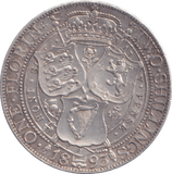 1893 FLORIN ( EF ) - FLORIN - Cambridgeshire Coins