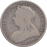 1893 FLORIN ( FINE ) - FLORIN - Cambridgeshire Coins