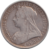 1893 FLORIN ( GF ) - FLORIN - Cambridgeshire Coins