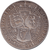 1893 FLORIN ( GF ) - FLORIN - Cambridgeshire Coins