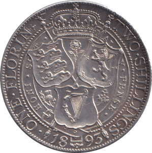 1893 FLORIN ( PROOF ) - FLORIN - Cambridgeshire Coins