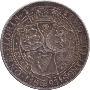 1893 FLORIN ( VF ) - FLORIN - Cambridgeshire Coins