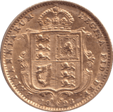 1893 GOLD HALF SOVEREIGN ( EF ) - HALF SOVEREIGN - Cambridgeshire Coins