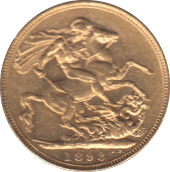 1893 GOLD SOVEREIGN ( AUNC ) - SOVEREIGN - Cambridgeshire Coins