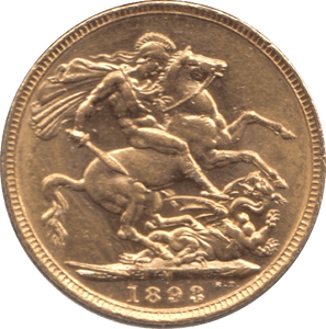 1893 GOLD SOVEREIGN ( EF ) - SOVEREIGN - Cambridgeshire Coins
