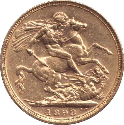 1893 GOLD SOVEREIGN ( GVF ) MELBOURNE MINT - SOVEREIGN - Cambridgeshire Coins