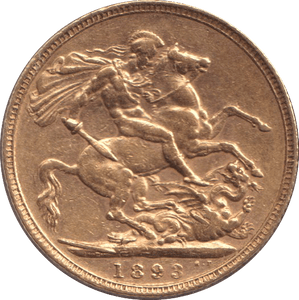 1893 GOLD SOVEREIGN ( GVF ) - SOVEREIGN - Cambridgeshire Coins