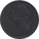 1893 HALF PENNY ( GF ) - HALFPENNY - Cambridgeshire Coins