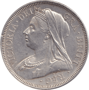 1893 HALFCROWN ( AUNC ) - HALFCROWN - Cambridgeshire Coins