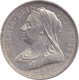 1893 HALFCROWN ( AUNC ) - HALFCROWN - Cambridgeshire Coins