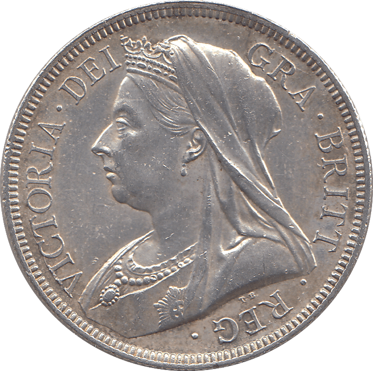 1893 HALFCROWN ( AUNC ) - HALFCROWN - Cambridgeshire Coins