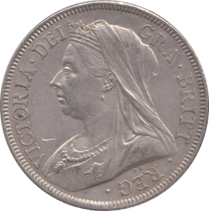 1893 HALFCROWN ( EF ) - HALFCROWN - Cambridgeshire Coins