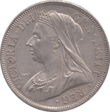 1893 HALFCROWN ( EF ) - HALFCROWN - Cambridgeshire Coins