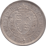 1893 HALFCROWN ( EF ) - HALFCROWN - Cambridgeshire Coins