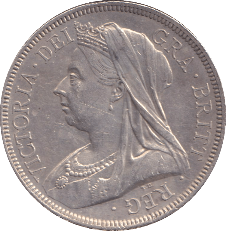 1893 HALFCROWN ( EF ) - HALFCROWN - Cambridgeshire Coins