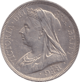 1893 HALFCROWN ( EF ) - HALFCROWN - Cambridgeshire Coins