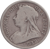 1893 HALFCROWN ( FINE ) - FLORIN - Cambridgeshire Coins