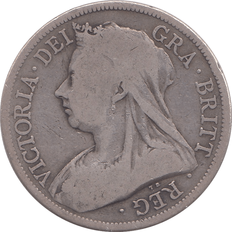 1893 HALFCROWN ( FINE ) - FLORIN - Cambridgeshire Coins