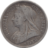 1893 HALFCROWN ( FINE ) - HALFCROWN - Cambridgeshire Coins