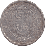 1893 HALFCROWN ( GF ) - HALFCROWN - Cambridgeshire Coins