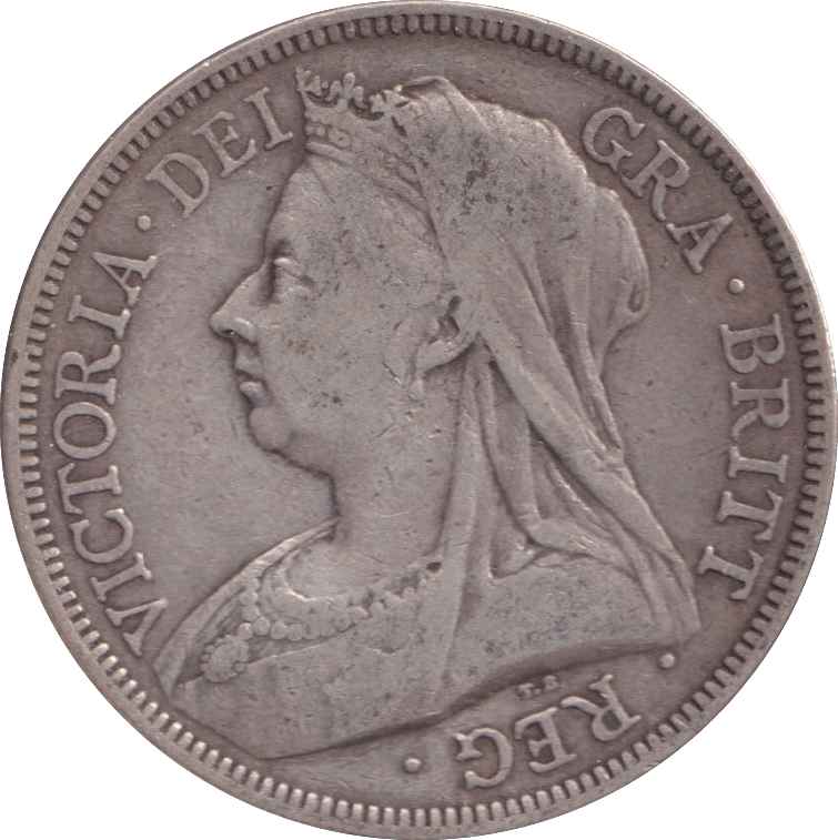 1893 HALFCROWN ( GF ) - Halfcrown - Cambridgeshire Coins