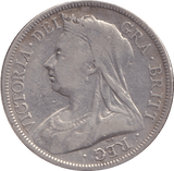 1893 HALFCROWN ( GF ) - HALFCROWN - Cambridgeshire Coins