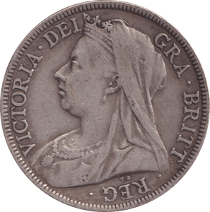 1893 HALFCROWN ( GVF ) - Halfcrown - Cambridgeshire Coins
