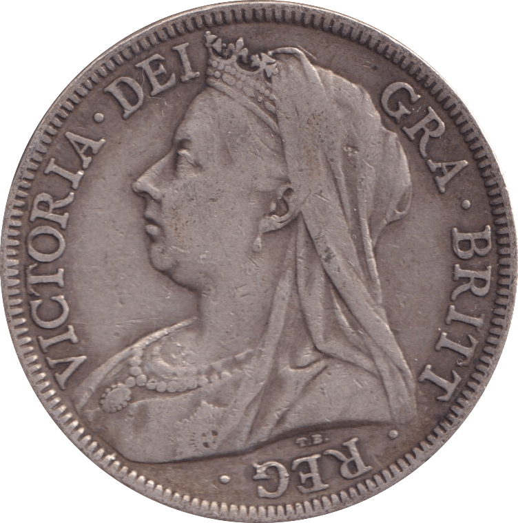 1893 HALFCROWN ( GVF ) - Halfcrown - Cambridgeshire Coins