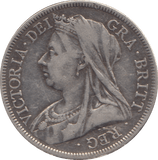 1893 HALFCROWN ( VF ) - HALFCROWN - Cambridgeshire Coins