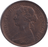1893 HALFPENNY ( AUNC ) - HALFPENNY - Cambridgeshire Coins