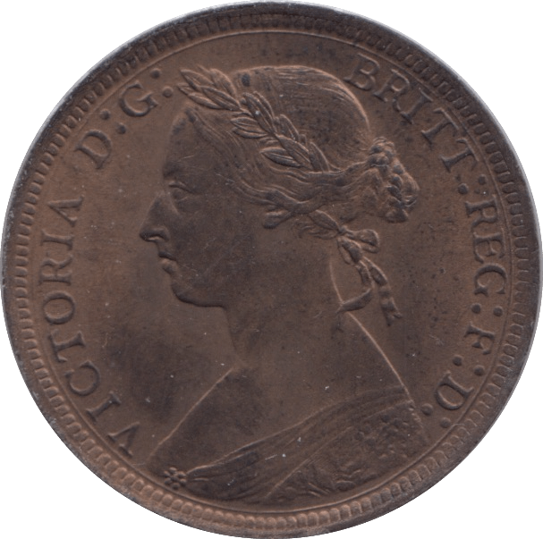 1893 HALFPENNY ( BU ) - Halfpenny - Cambridgeshire Coins