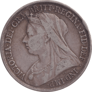 1893 HOLED CROWN ( VF ) - CROWN - Cambridgeshire Coins