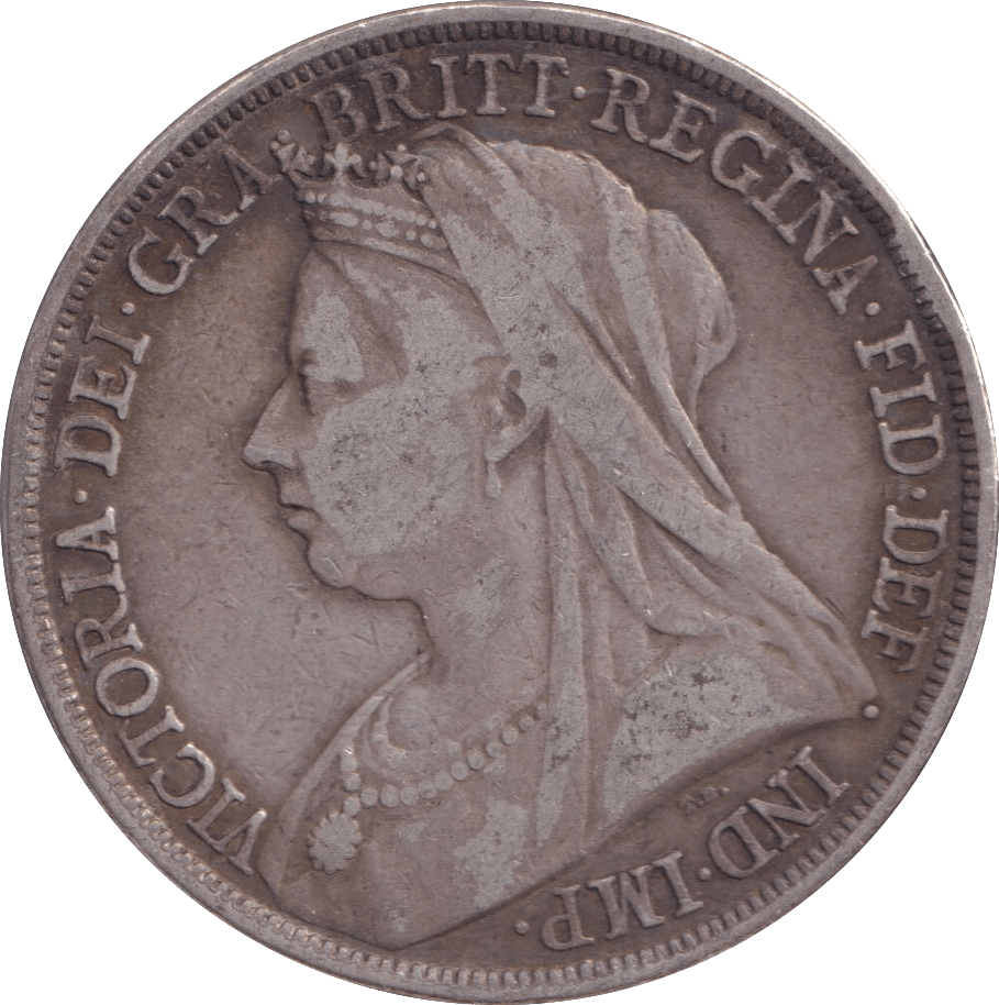 1893 HOLED CROWN ( VF ) - CROWN - Cambridgeshire Coins