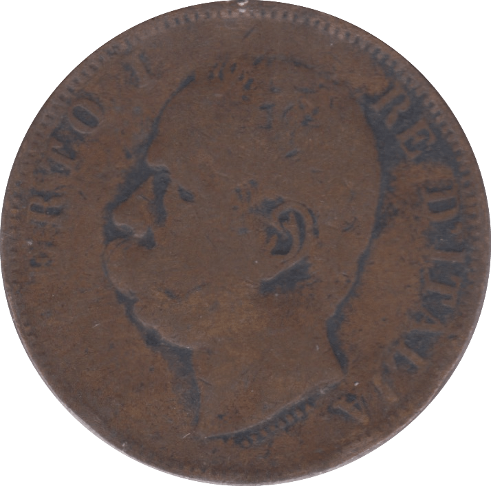 1893 ITALY 10 CENTESIMI - WORLD COINS - Cambridgeshire Coins