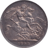 1893 LVI CROWN ( EF ) - CROWN - Cambridgeshire Coins