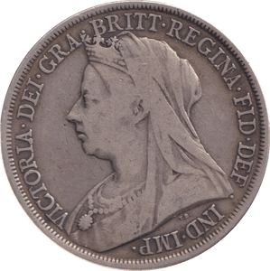 1893 LVII CROWN ( FINE ) - CROWN - Cambridgeshire Coins