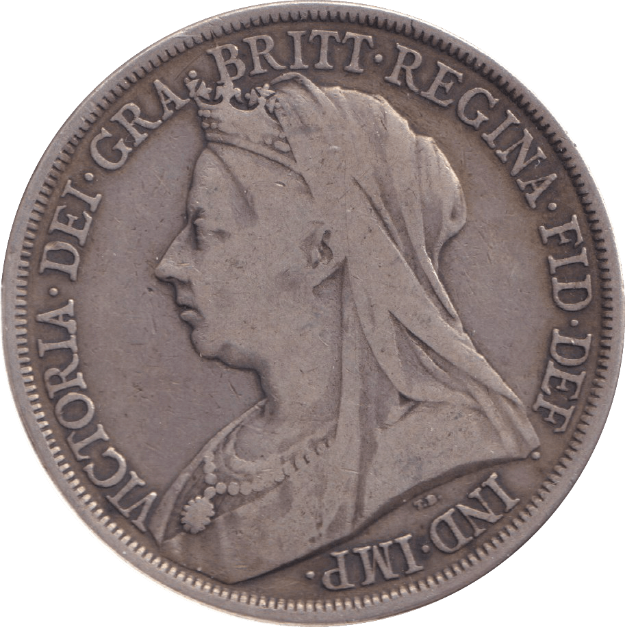 1893 LVII CROWN ( FINE ) - CROWN - Cambridgeshire Coins