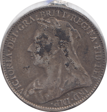 1893 MAUNDY FOURPENCE ( FINE ) EX MOUNT - MAUNDY FOURPENCE - Cambridgeshire Coins