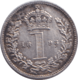 1893 MAUNDY ONE PENNY ( UNC ) - MAUNDY ONE PENNY - Cambridgeshire Coins