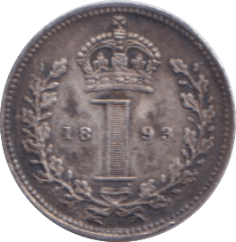 1893 MAUNDY ONE PENNY ( UNC ) - MAUNDY ONE PENNY - Cambridgeshire Coins