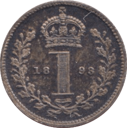 1893 MAUNDY ONE PENNY ( UNC ) - MAUNDY ONE PENNY - Cambridgeshire Coins