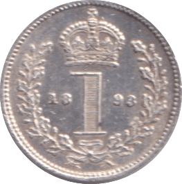 1893 MAUNDY ONE PENNY ( UNC ) - MAUNDY ONE PENNY - Cambridgeshire Coins