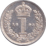 1893 MAUNDY ONE PENNY ( UNC ) - MAUNDY ONE PENNY - Cambridgeshire Coins