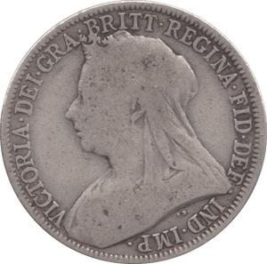 1893 ONE FLORIN ( FINE ) - PENNY - Cambridgeshire Coins